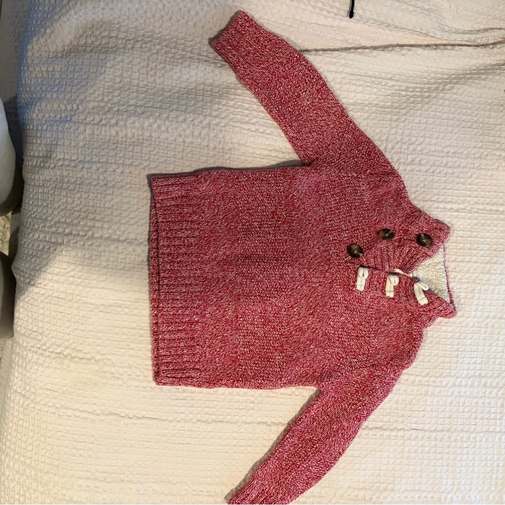 3T Red Knit Sweater